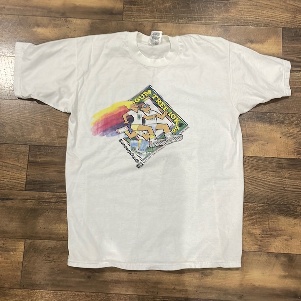 Vintage 1999 gun tree run shirt